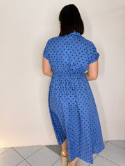 ESMERAY" POLKA DOT  DRESS