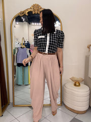 GRECIA BLACK  TOP CUADROS