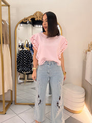 AINARA” BLUSA ROSA
