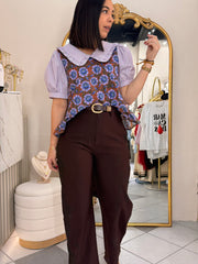 PANTALÓN ELEGANTE CHOCOLATE