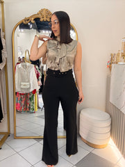 MARINA" MOCHA JUMPSUIT