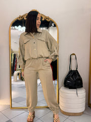 TAUPE TRAVEL SET