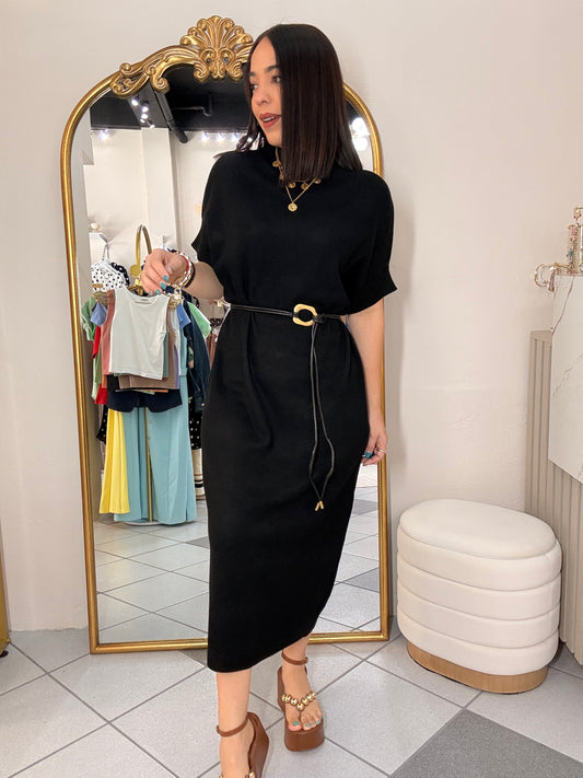 CHIC" BLACK DRESS
