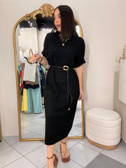 CHIC" BLACK DRESS