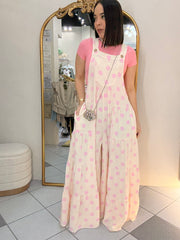 POLKA DOT PINK  JUMPSUIT