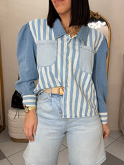 KATERINA DENIM TOP
