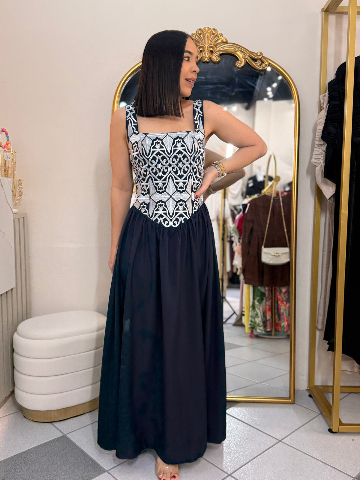 NAVY DRESS