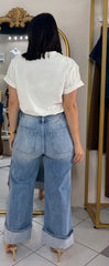 ISABELA”  LIGHT DENIM JEANS