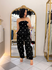 BLACK  ALANNA SET POLKA DOT