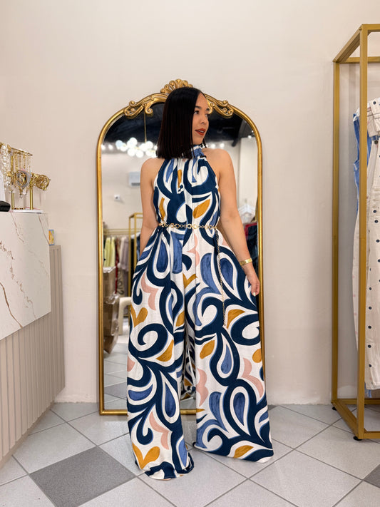 LIANA JUMPSUIT BLUE / MOST