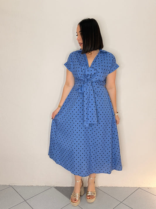 ESMERAY" POLKA DOT  DRESS