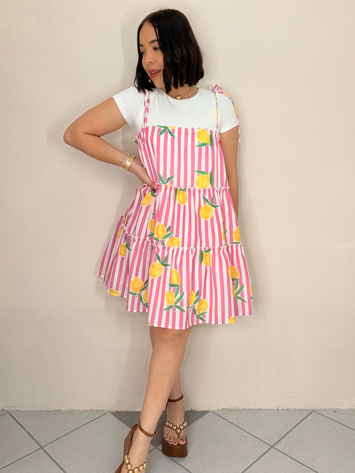 LIMÓN PINK  DRESS