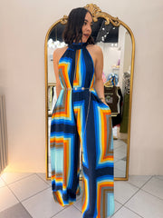 LIANA BLUE  JUMPSUIT D