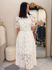 VESTIDO ELEGANTE BLANCO