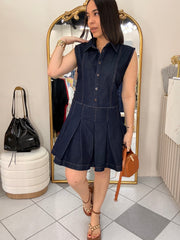 FRANCISKA DENIM DARK  DRESS