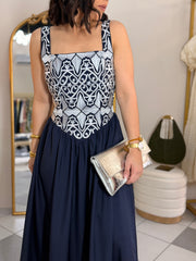 ZOE NAVY  DRESS