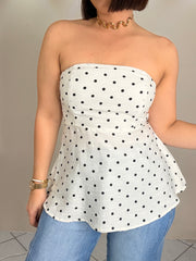 POLKA DOT TOP
