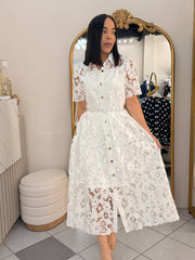 VESTIDO ELEGANTE BLANCO