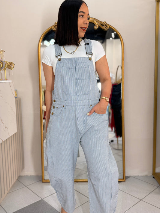 IVE” BLUE JUMPSUIT
