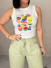 YELLOW FRUITS TSHIRT