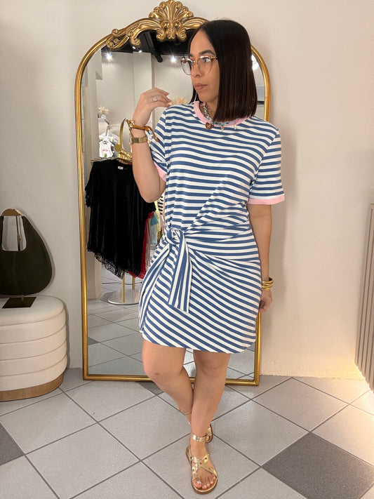 BLUE MINI DRESS