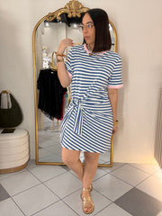 BLUE MINI DRESS