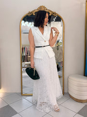 BLANCO ELEGANTE SET DOS PIEZAS