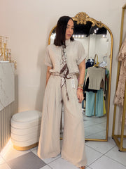 BEIGE SET ITALY ONE SIZE