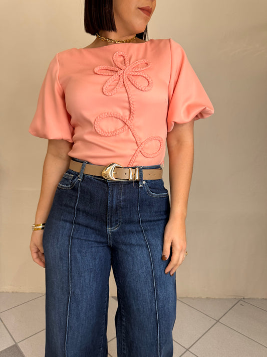 CORAL FLOR TOP
