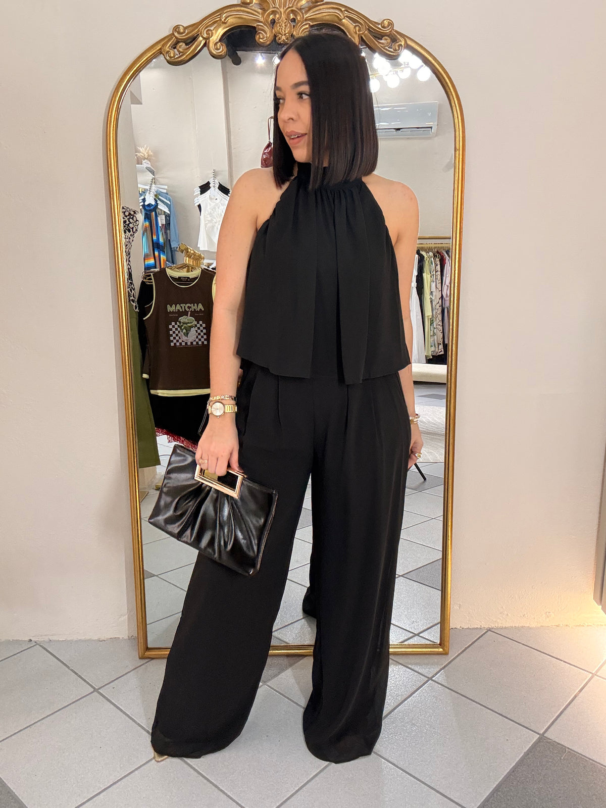 KAMILA SET NEGRO