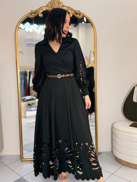 CHIC BLACK DRESS ELEGANTE