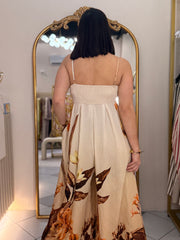 FRANCES CAMEL  JUMPSUIT