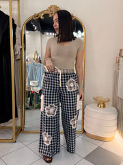 NAVY” PANTALÓN CUADROS