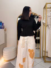 TRIANI”  BEIGE/ MOSTAZA PANTALÓN