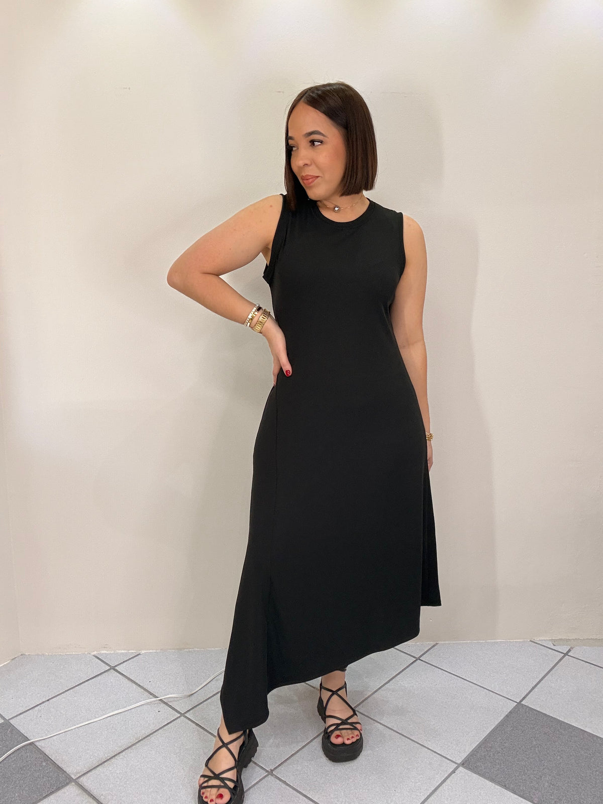NAILA BLACK  DRESS
