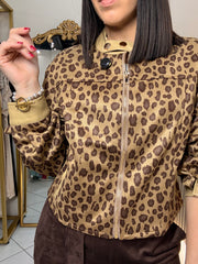 BEIGE LEOPARDO JACKET