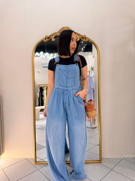 LIGHT DENIM JUMPSUIT  OD