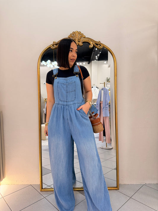 LIGHT DENIM JUMPSUIT  OD