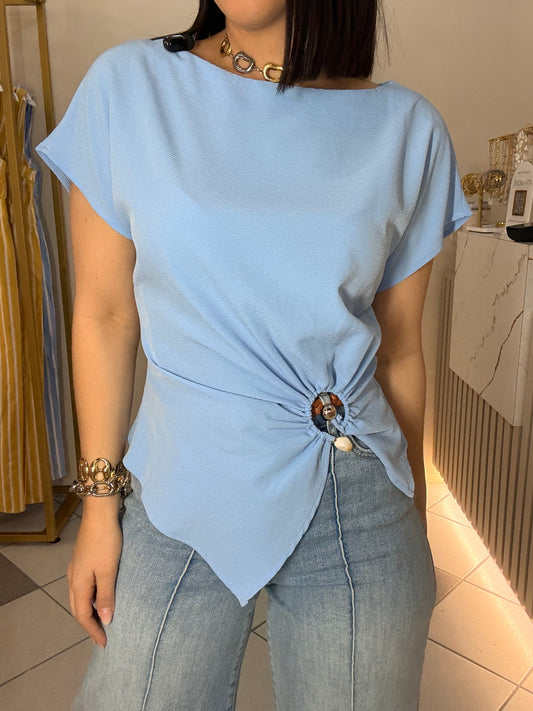 FRANCÉS BLUE TOP