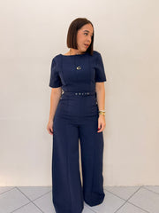 MICHELLE NAVY  JUMPSUIT