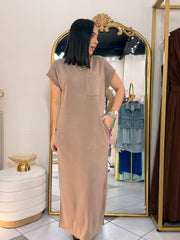 ITSA" BEIGE DRESS