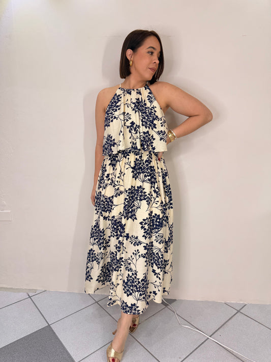 LESLIE NAY  MIDI DRESS