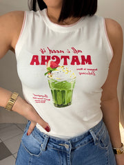 MATCHA WHITE TOP