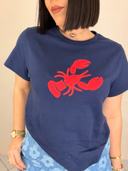 LOBSTER NAVY TSHIRT