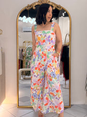 FASHION FLORAL  JUMPSUIT