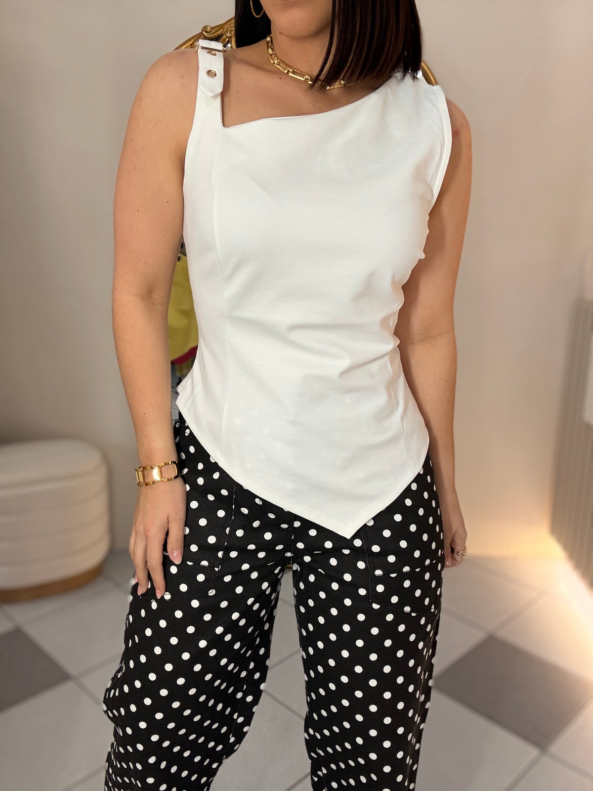 MILK BLUSA BLANCA