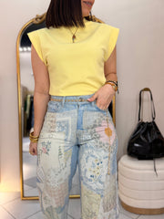 NINA YELLOW TOP