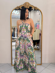 JULIETH JUMPSUIT VERDE/VIOLETA