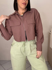 BROWN JACKET