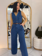 KENIA DENIM JUMPSUIT